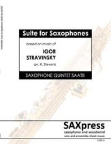 Suite for Saxophones P.O.D cover